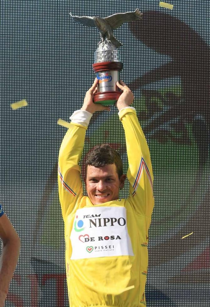 2013 Tour de Langkawi winner Julian Moreno Arredondo (Nippo - De Rosa)