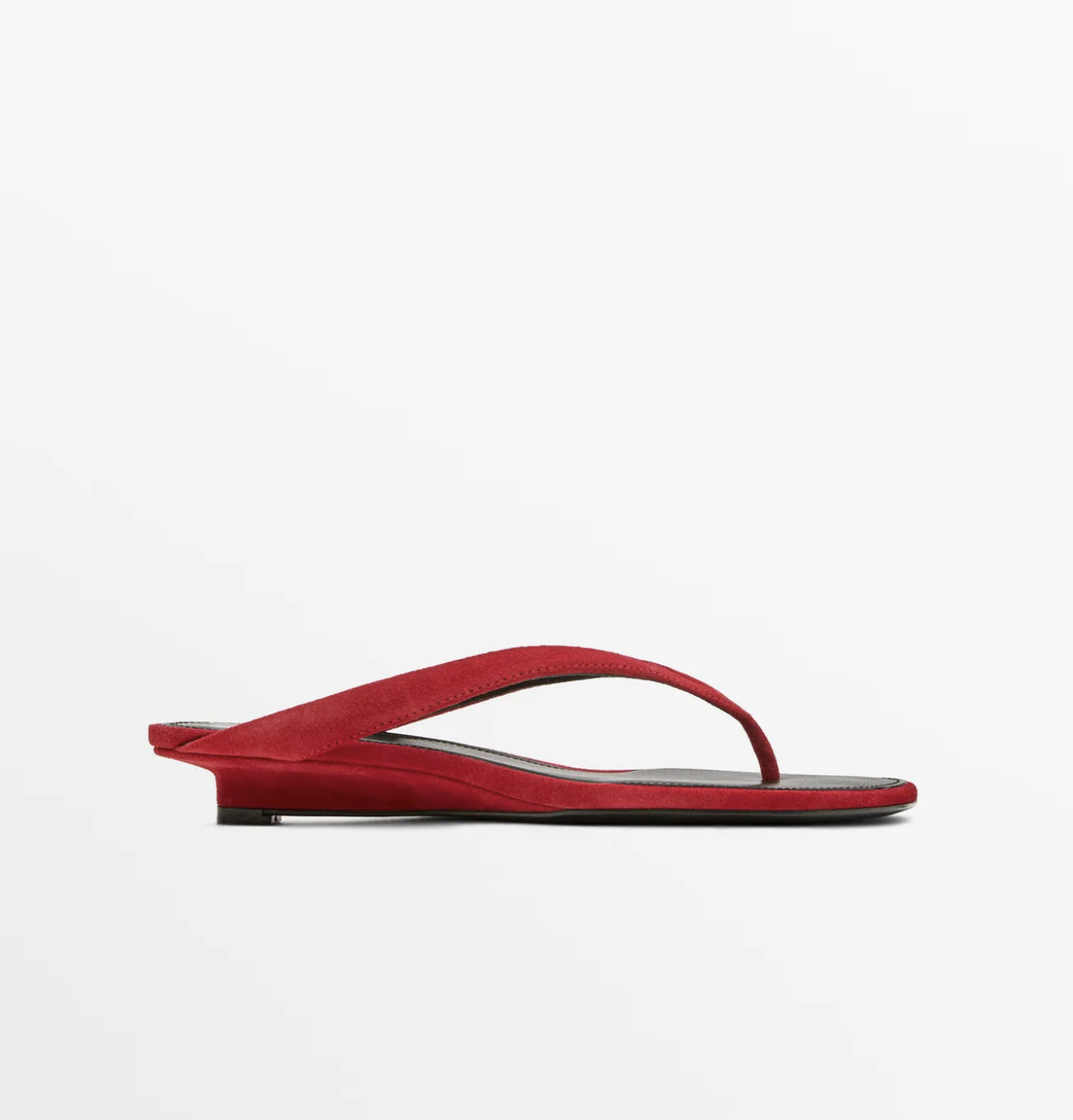 Massimo Dutti, Mid-Heel Sandals With Toe Divider