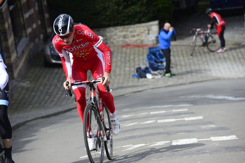 The Cofidis team also hit the Mur