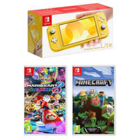 Nintendo Switch Lite with Minecraft &amp; Mario Kart 8 Deluxe: £259.99 at Very
Save on a console and two games: