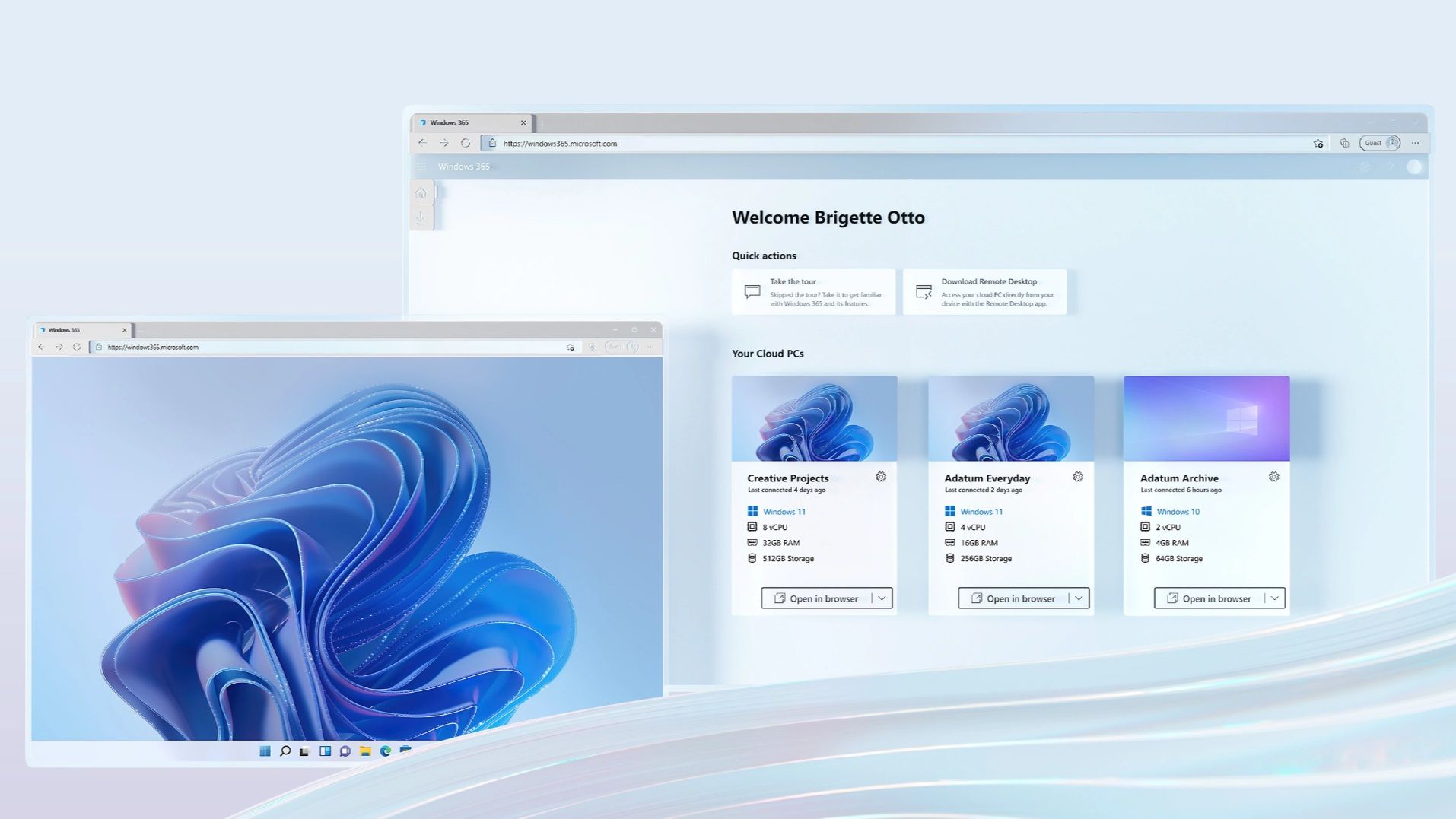 Microsoft unveils GPU support for Windows 365 Cloud PCs, adds new ...