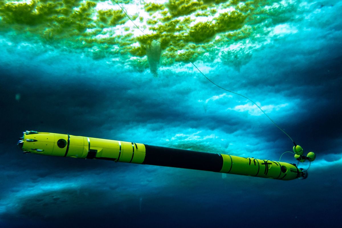 Icefin, an underwater robot, took a wild journey underneath a melting glacier in Antarctica. 