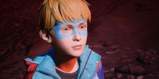 Chris dressed as Captain Spirit