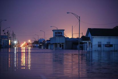 Hurricane Harvey floodwaters.