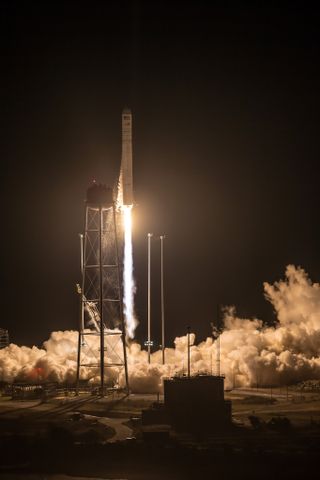Antares Rocket Launch from Pad-OA