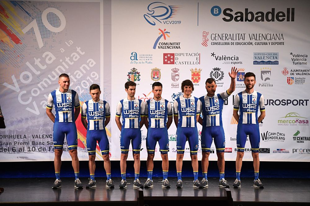 W52 FC Porto at Volta a la Comunitat Valenciana 2019 - Team Presentation