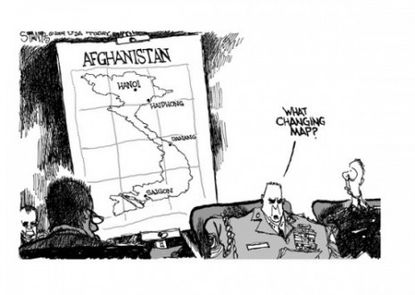 Afghanistan's changing map