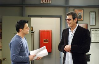 Matt LeBlanc, Jeff Goldblum on 'Friends'