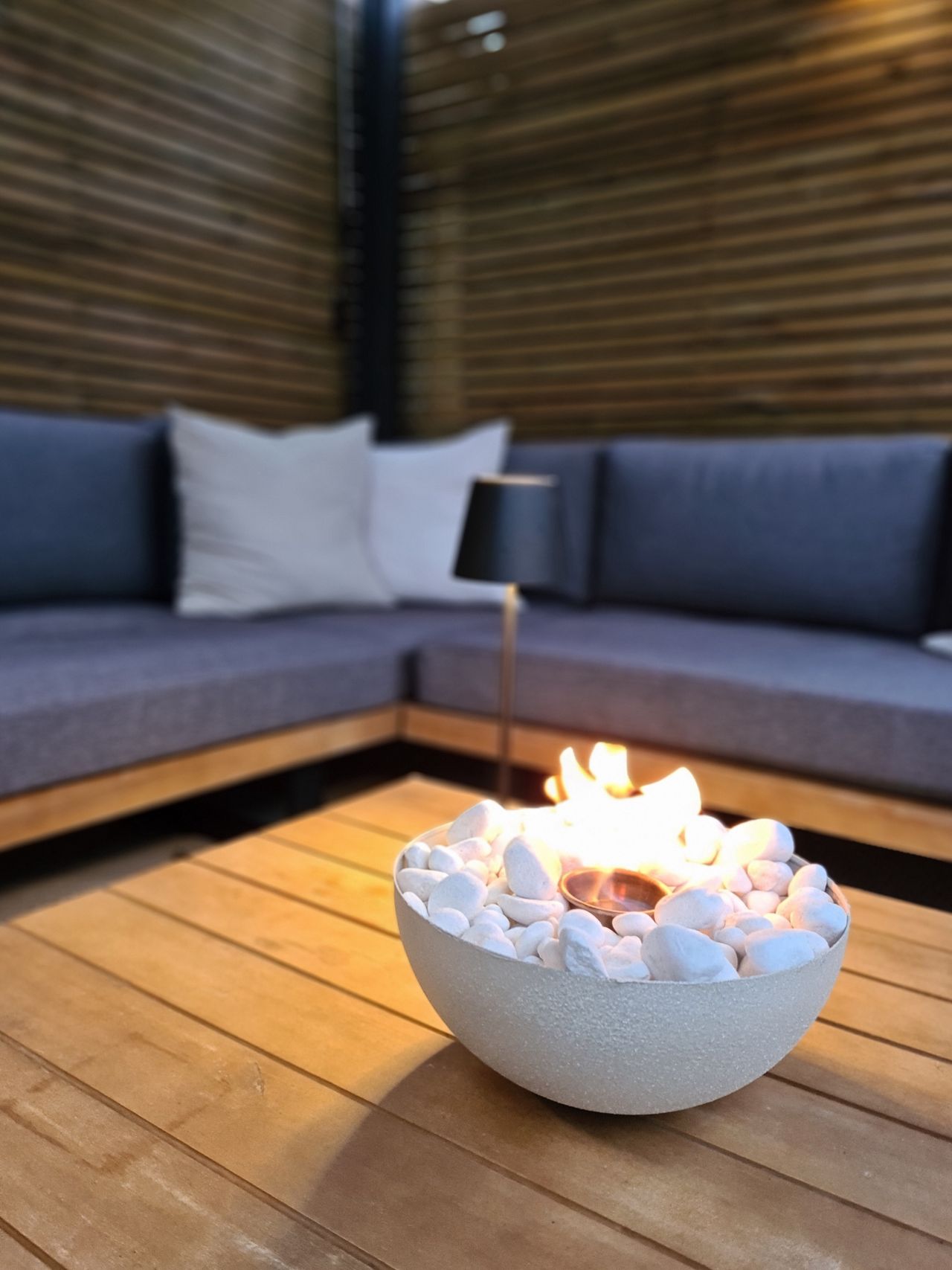 This genius IKEA hack uses a serving bowl to make a firepit Livingetc