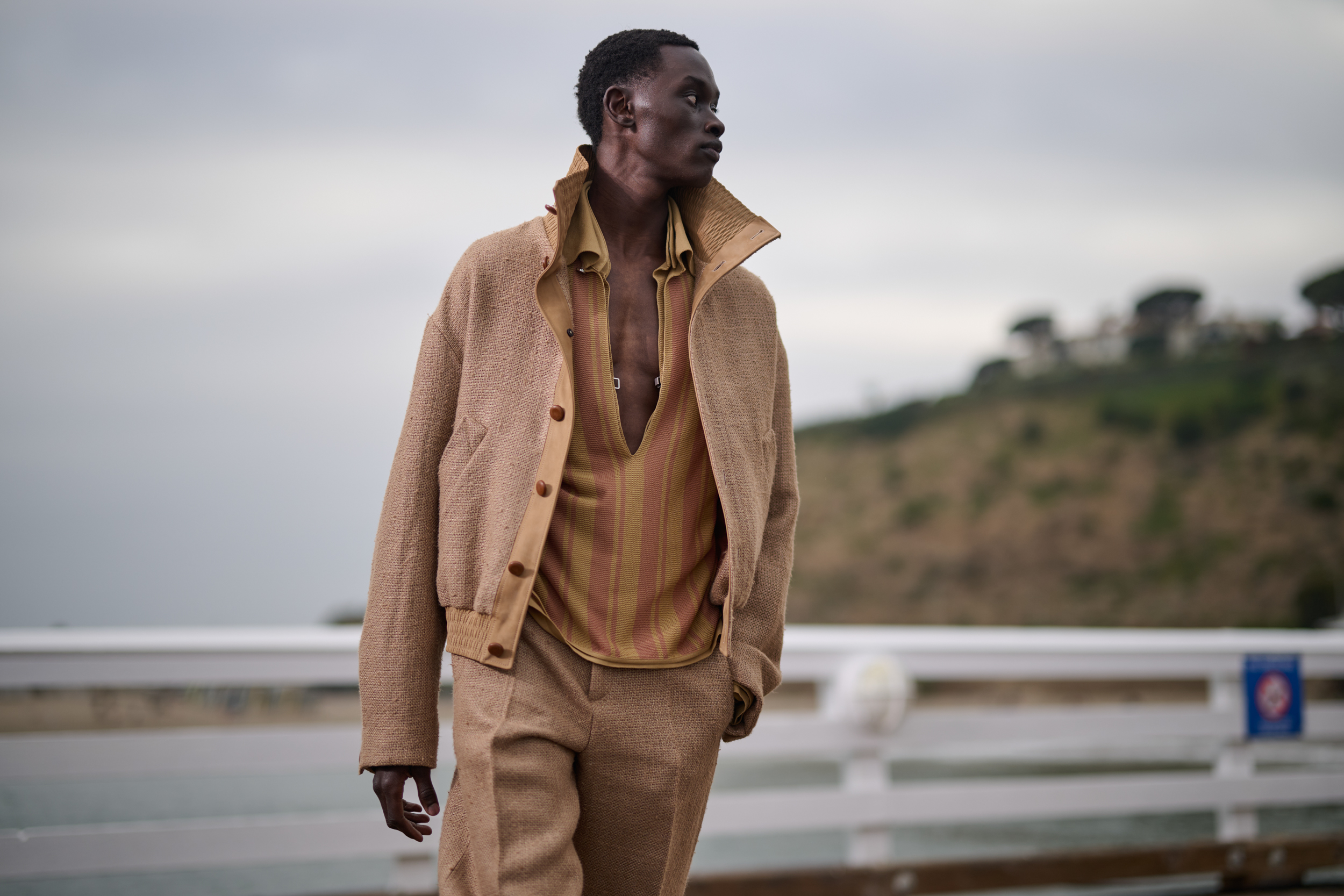 Zegna S/S 2027 runway show Malibu Pier LA