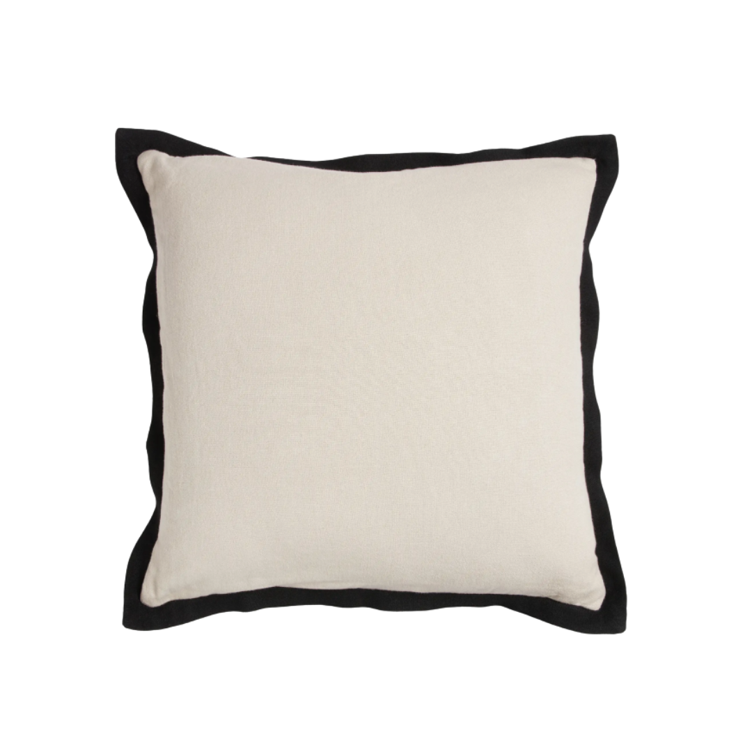 Ruffle Trim Accent Pillow