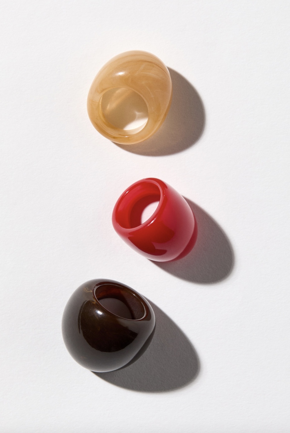 H&amp;amp;M 3-Pack Chunky Rings