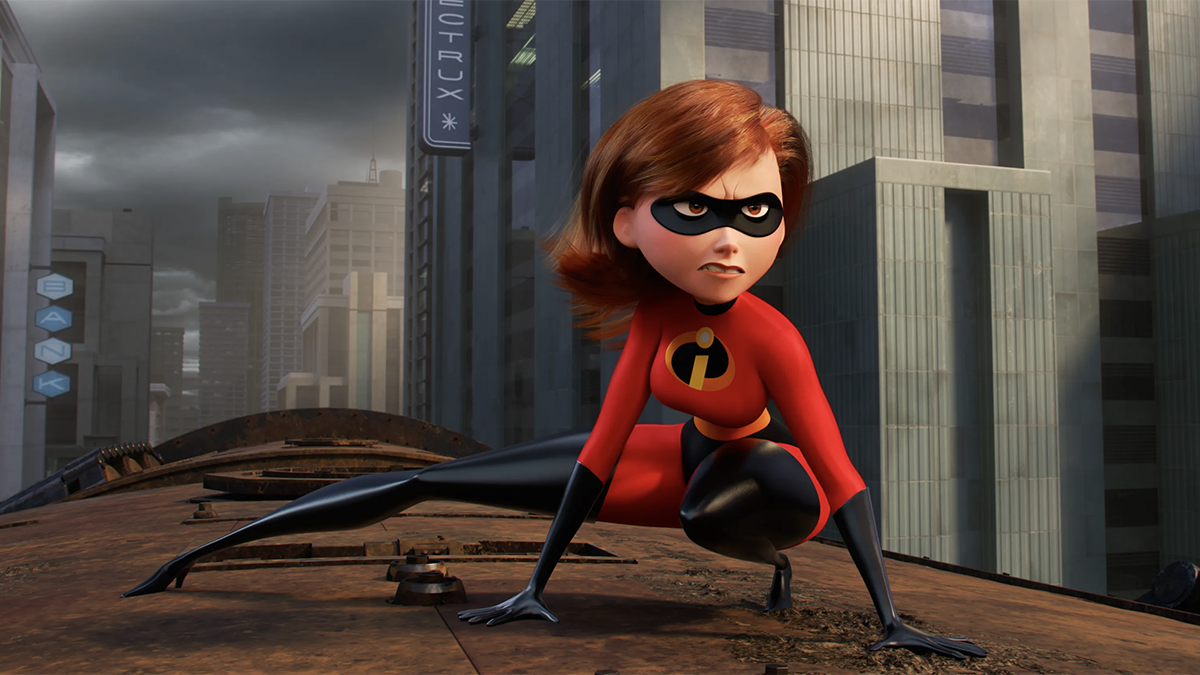 Elastigirl in The Incredibles 2