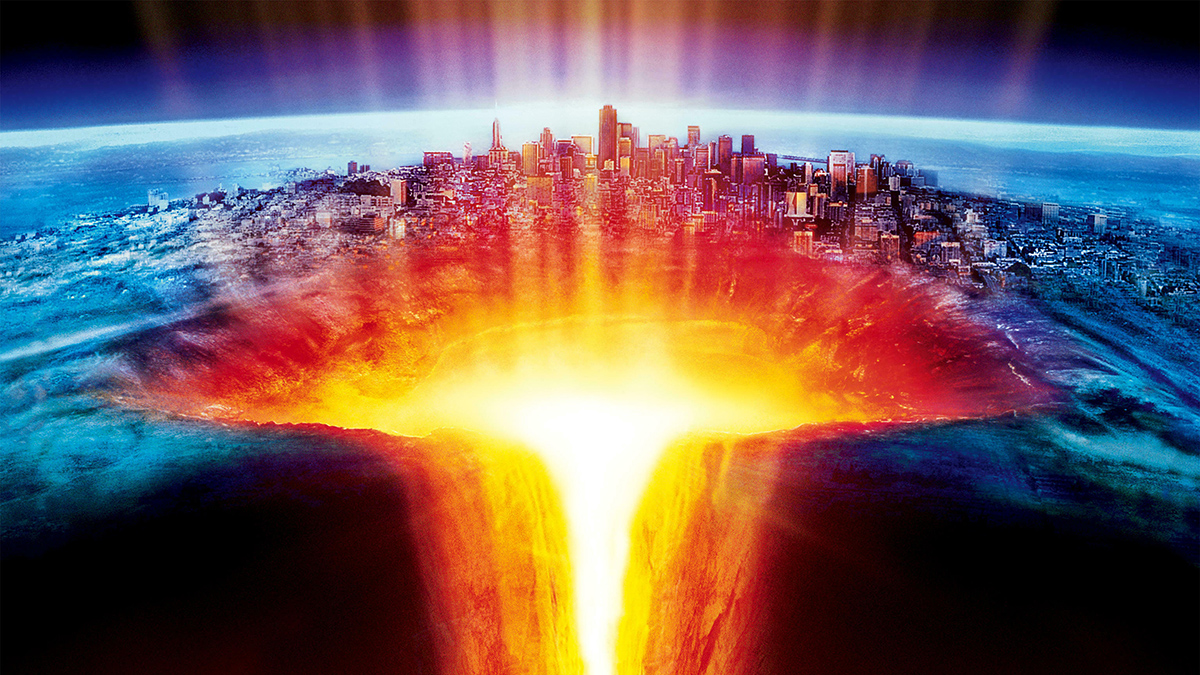 The poster of the disaster movie The Core