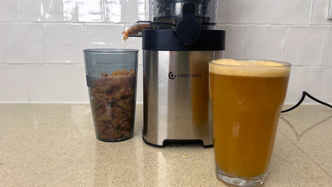 AMZCHEF Cold Press Juicer review