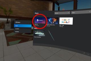 Oculus Home Steamvr