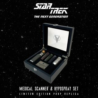 Star Trek Hand Scanner and Hypospray replica props