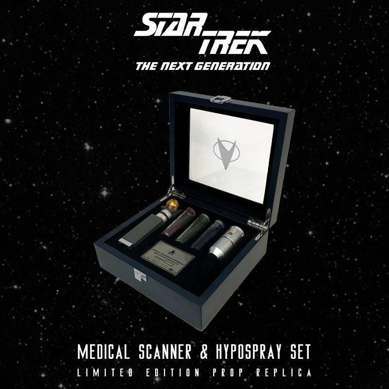 Star Trek Hand Scanner and Hypospray replica props