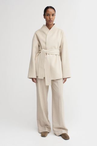 Noorie Doublé Coat, Sand