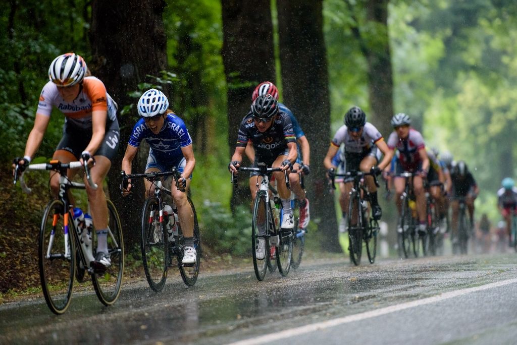 It was a wet finale to Internationale Thuringen Rundfahrt der Frauen