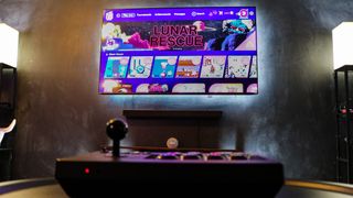 Playing Antstream Arcade on Xbox with an arcade stick