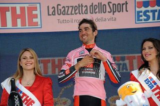 David Arroyo Duran (Caisse d'Epargne) is the new leader of the Giro d'Italia.