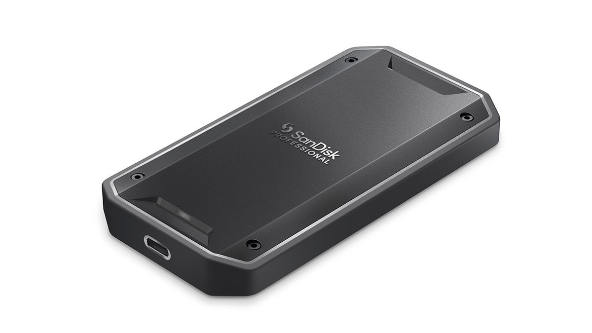 The Sandisk Professional Pro-G40 drive