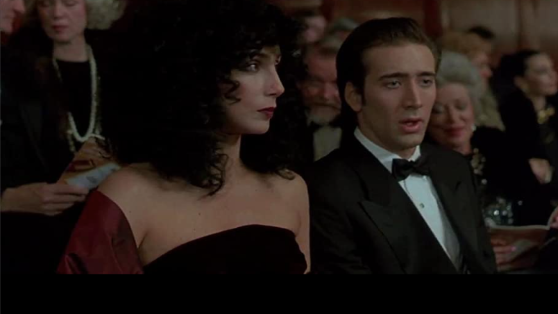 Nicolas Cage und Cher in Mondsüchtig