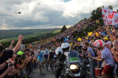 The Tour de France in Yorkshire in 2014