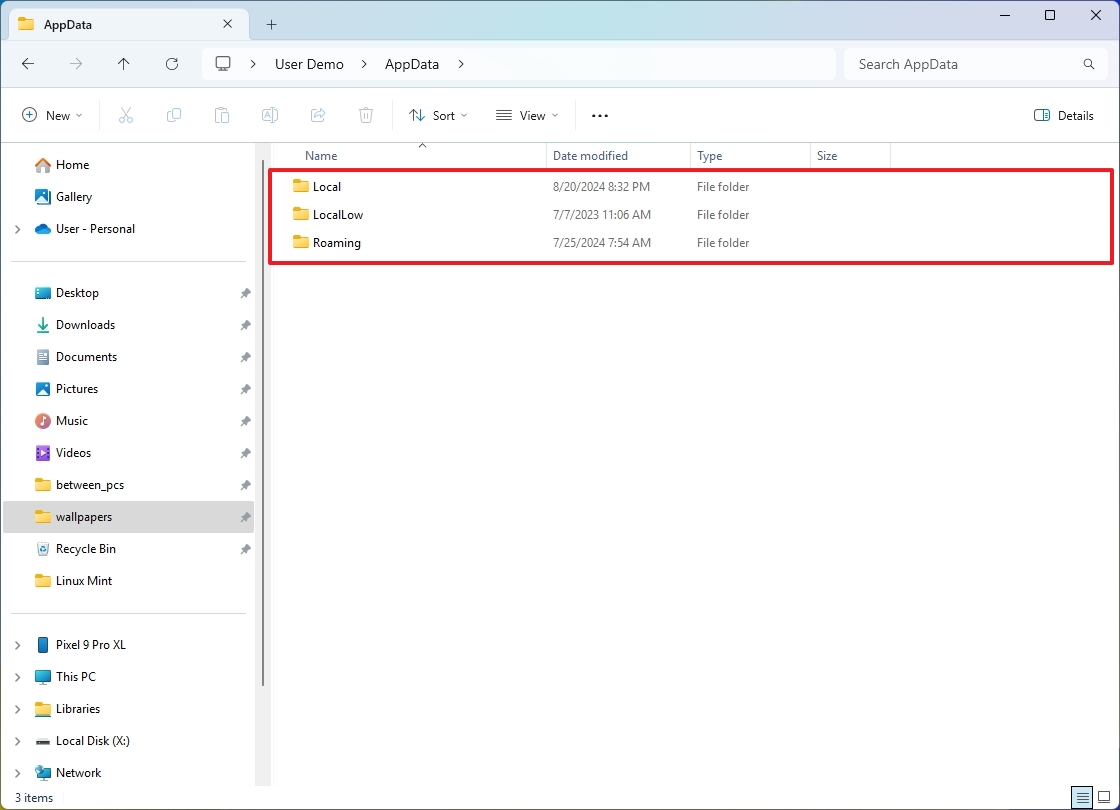 What is the AppData folder? Windows 11 app data storage explained.