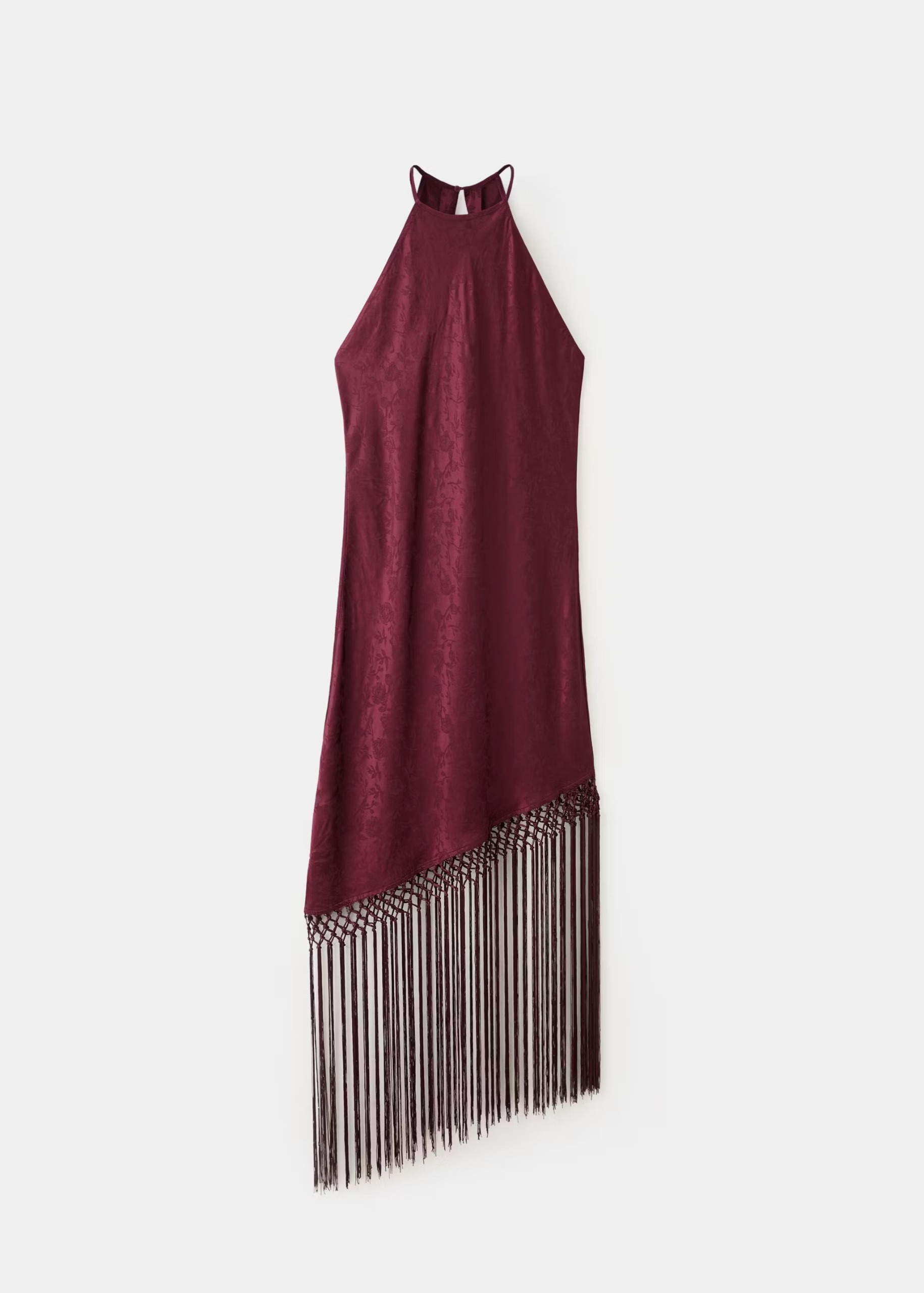MANGO, Fringed Jacquard Dress - Women | Mango Usa