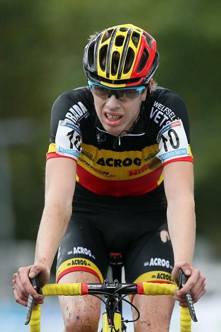 Yannick Peeters (Belgium) placed 3rd in the junior men's 'cross World Cup event in Valkenburg