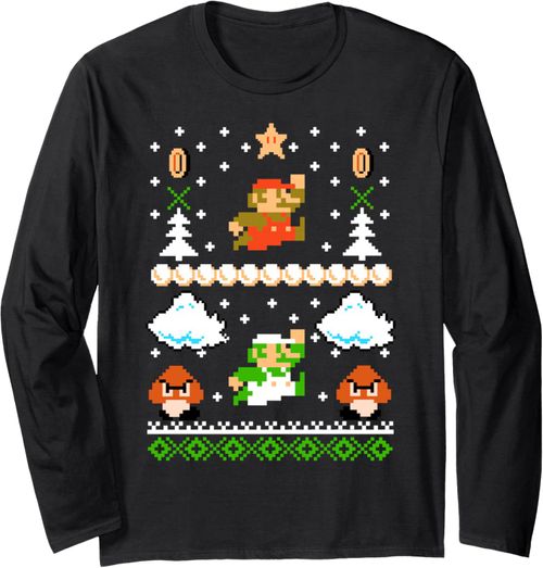 Super Mario Ugly Christmas Sweater