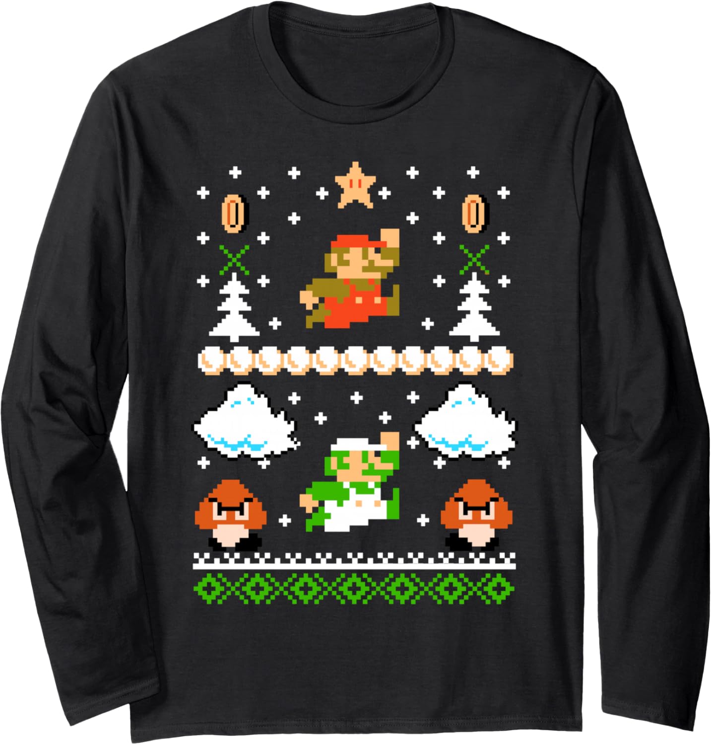 Super Mario Ugly Christmas Sweater