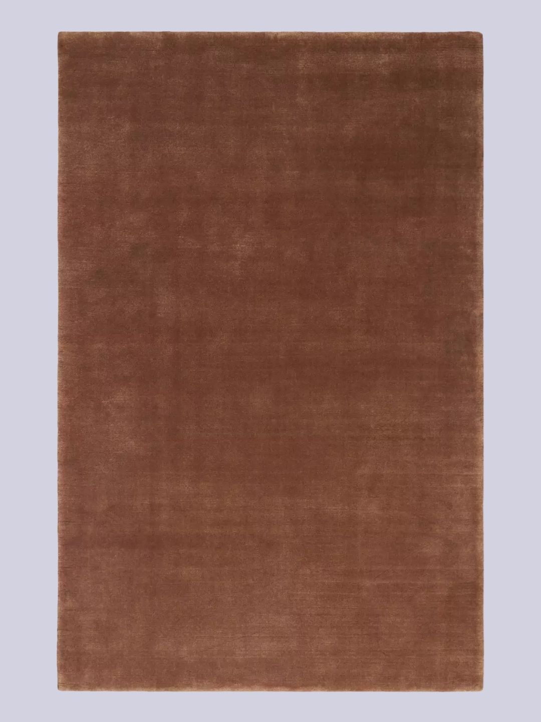 John Lewis, Luxury Deep Pile Hand Woven Pure Wool Rug in AUburn