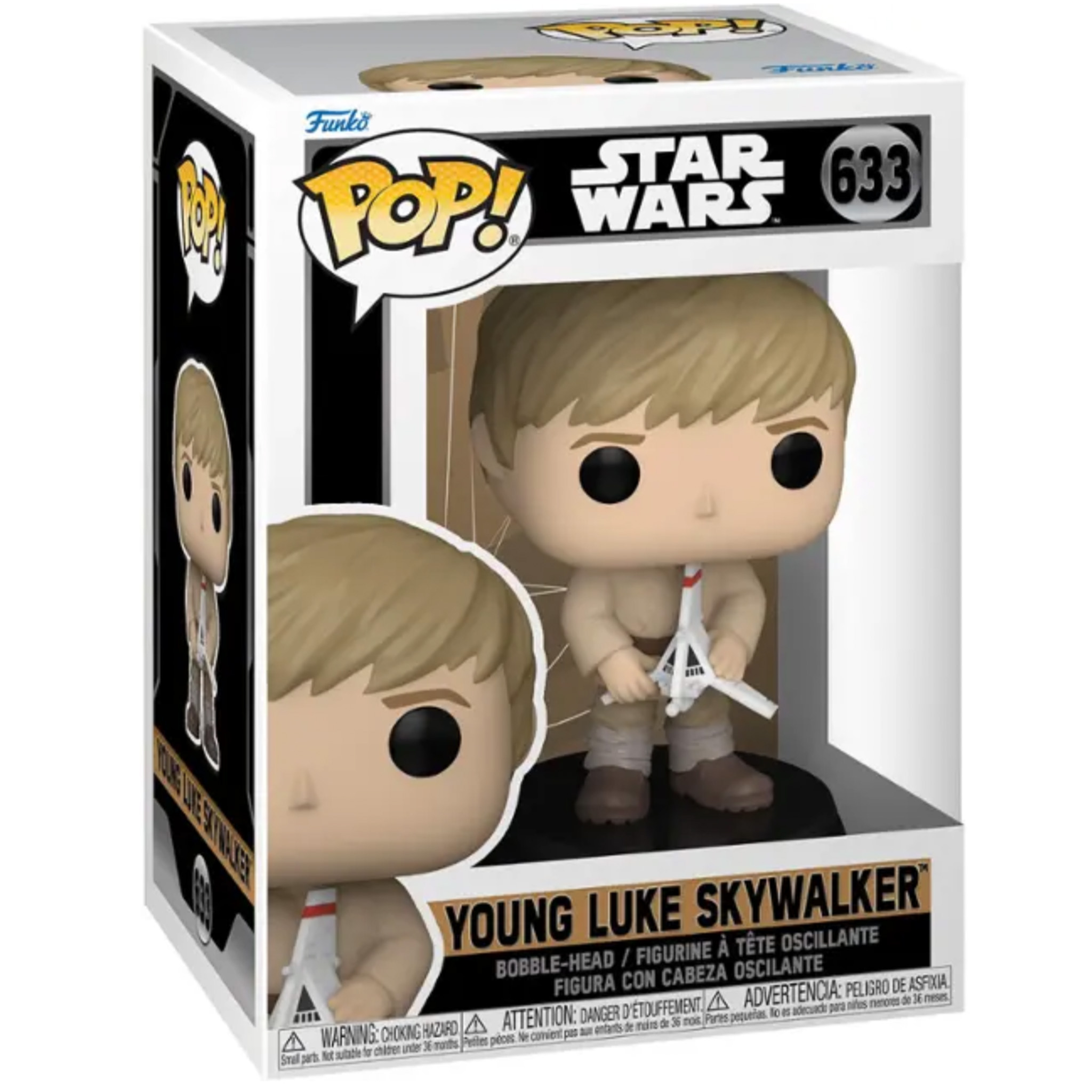 Star Wars Young Luke Skywalker in box by Funko Pop!