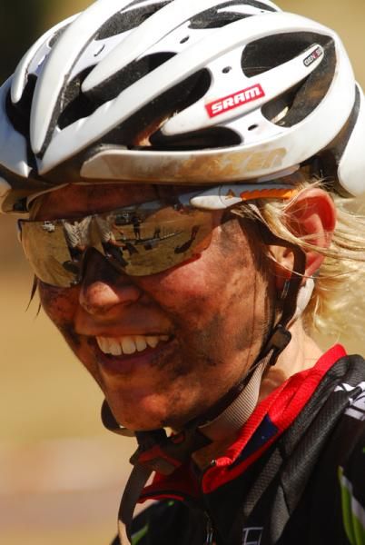Therese Rhodes had a big roll in the dirt.