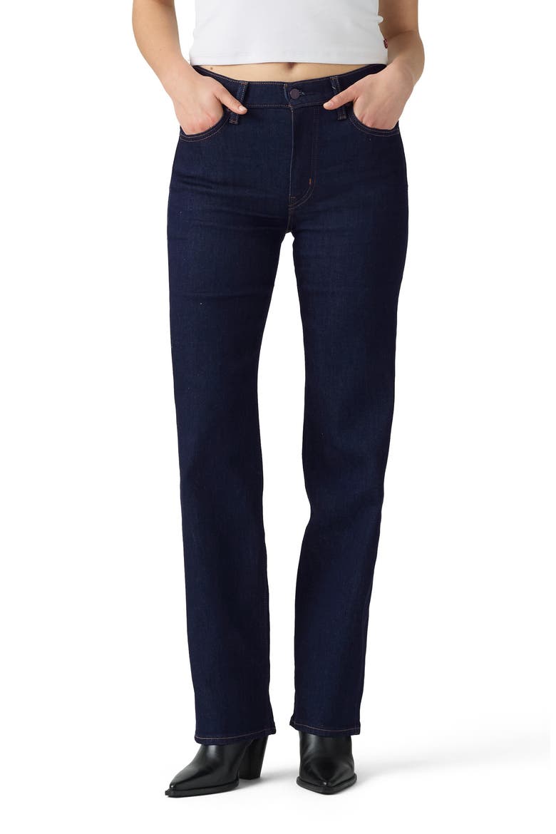 723&amp;trade; High Waist Straight Leg Jeans