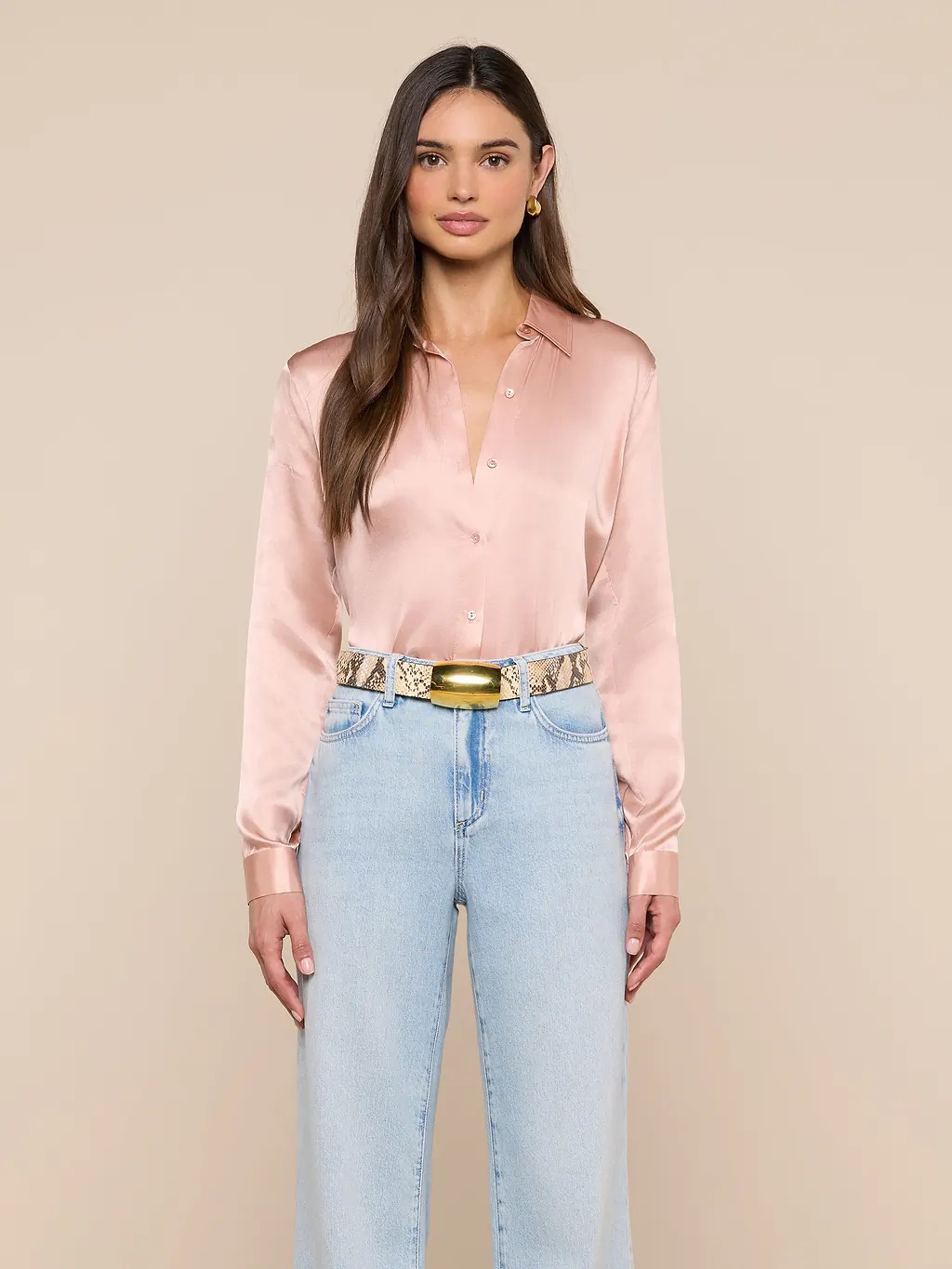 L'AGENCE, Tyler Silk Blouse