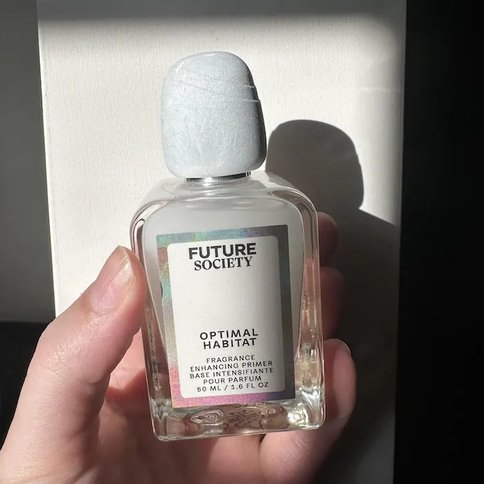 Future Society's Optimal Habitat Fragrance-Enhancing Primer.