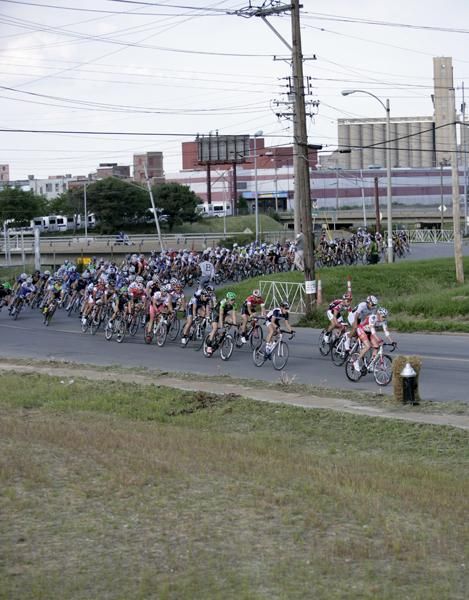 The massive field stretches through several corners