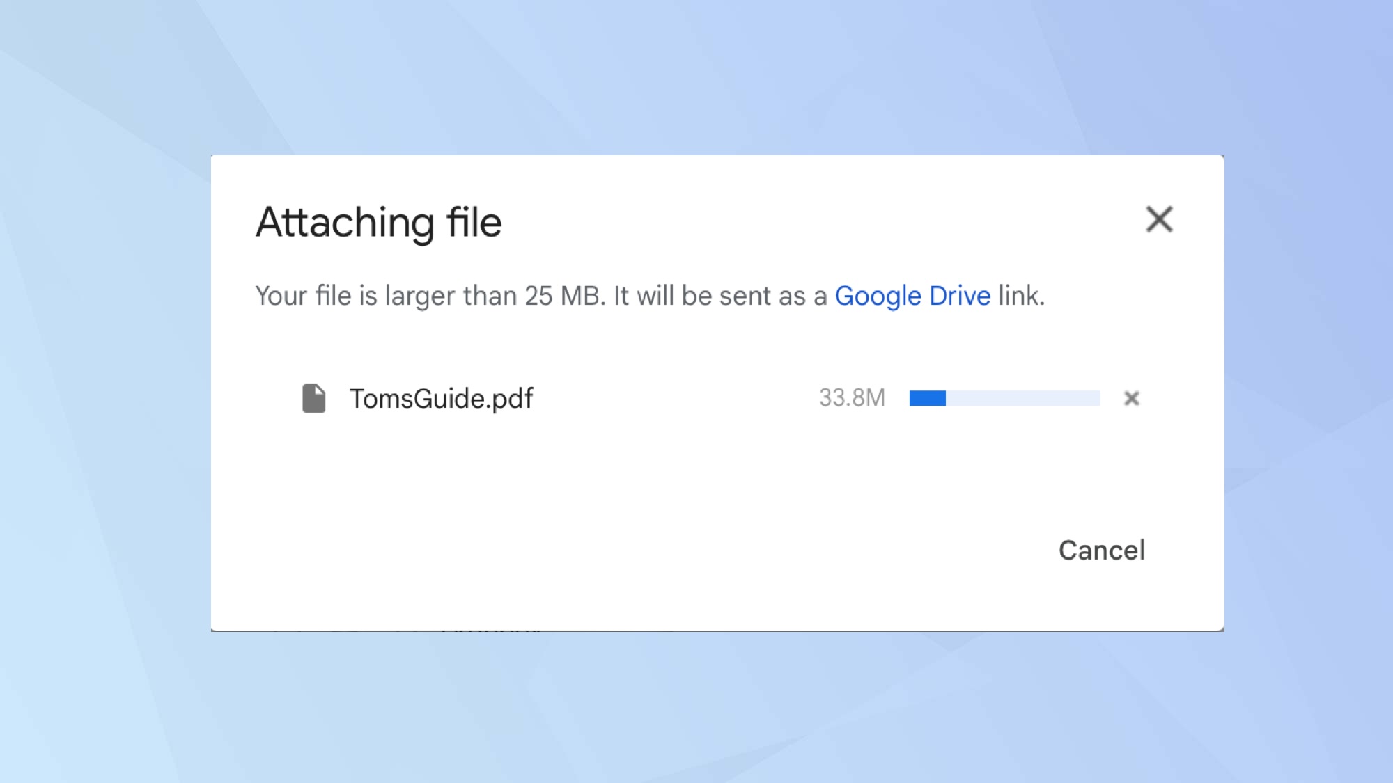 Как отправлять большие файлы с помощью Gmail