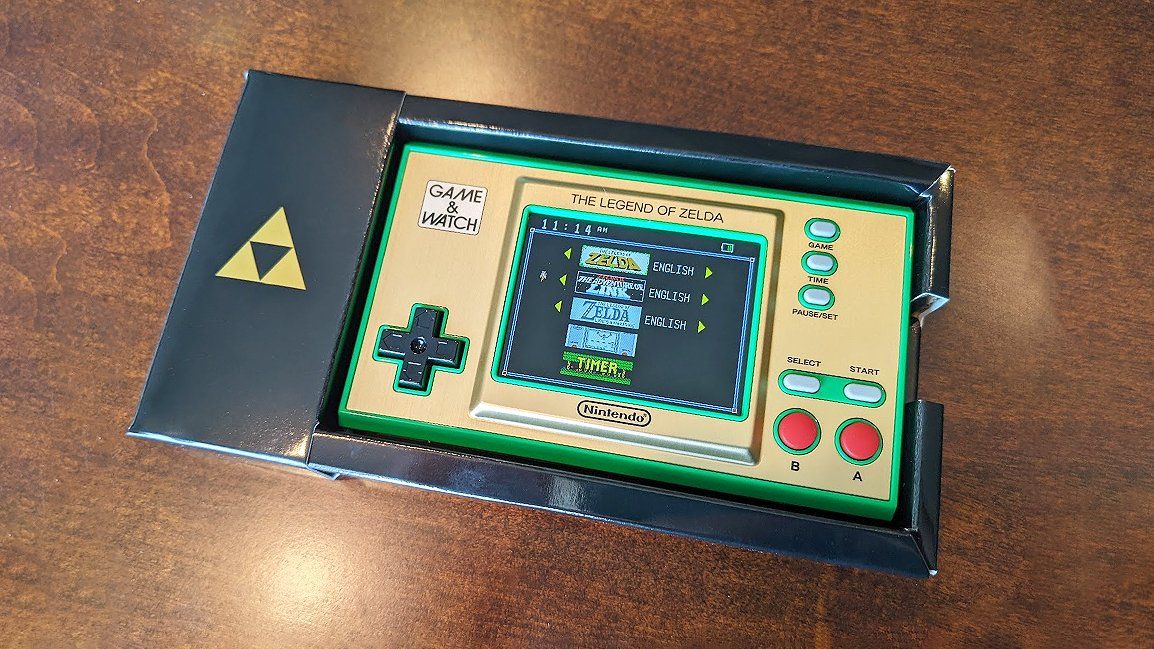 Zelda Game And Watch Packaging