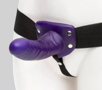 Lovehoney Perfect Partner Unisex Hollow Strap-On 6 Inch, £19.99
This strong-but-hollow dildo is great for more experienced pegging, complete with an elasticated harness that will stretch to fit comfortably around the hips.
Pros: Elasticated | Hollow. 