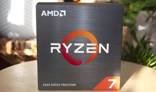 AMD Ryzen 7 5800X in its box