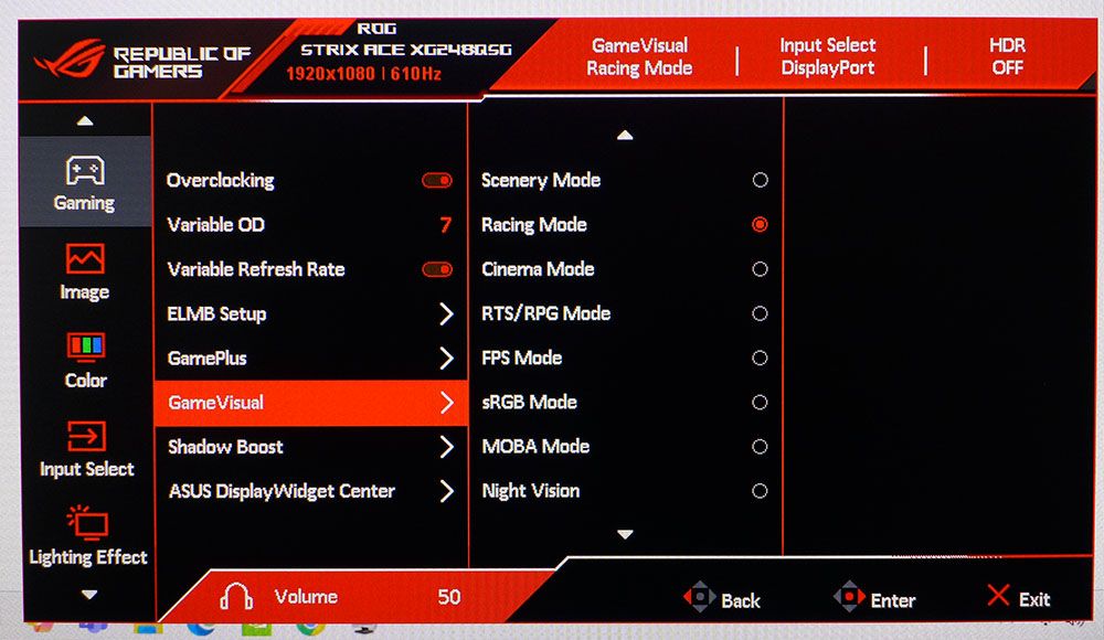 Asus XG248QSG