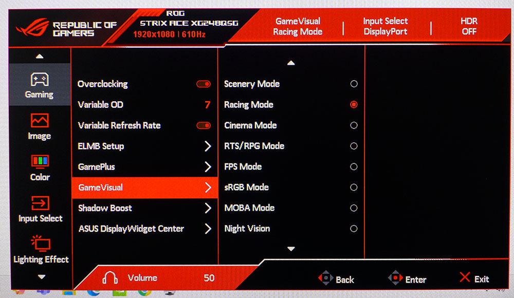 Asus XG248QSG