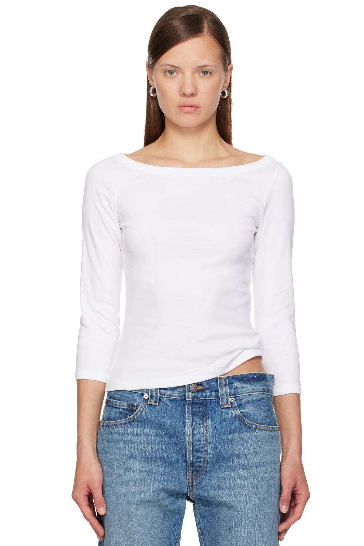 White Steffi T-Shirt