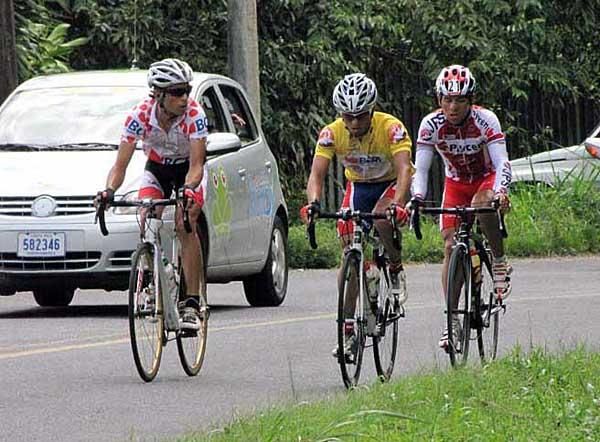 Janier Acavedo, Gregory Brenes and Juan Carlos Rojas.