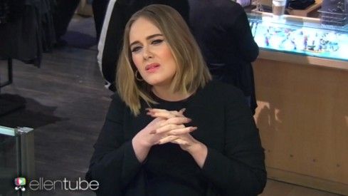 Adele on 'The Ellen Show'